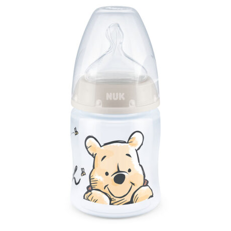 Nuk flašica plastična silikon sa indikatorom temperature Winnie the Pooh 0-6m 743932.1-2