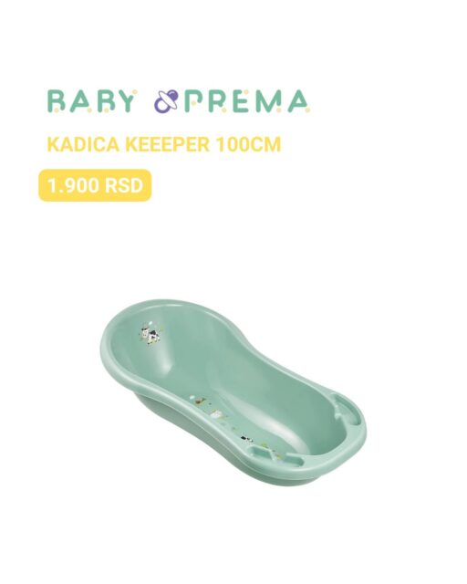 Prostrana i udobna kadica dužine 100 cm idealna je za kupanje bebe od samog rođenja. 👶🏻🛁
Dizajnirana tako da pruži sigurnost, stabilnost i dovoljno prostora da kupanje bude prijatan i opuštajući ritual – i za bebu i za roditelje.

Praktična, lagana za korišćenje i savršena za svakodnevnu negu mališana. ✨

Za više informacija slobodno nam pišite 💌