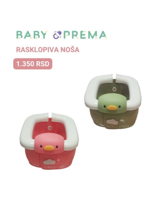 Odvikavanje od pelena nije uvek lako – posebno kada ste u pokretu 🚶🏻‍♀️‍➡️
Zato su rasklopive noše savršeno rešenje za putovanja, šetnje i svaki izlazak ☀️

Lagane, praktične i jednostavne za korišćenje – staju u svaku torbu i spremne su za par sekundi

📏 Sklopljena: 14 x 23,5 x 13 cm
📏 Rasklopljena: 21 x 24 x 15 cm
🖱️ Materijal: PVC

🚛 Dostava na kućnu adresu (preko 3.000 rsd dostava je BESPLATNA).
📨 Sva pitanja i porudžbine u DM.
📍 Majevička 1, Novi Sad
⏰ PON-PET 8-20h, SUB 9-17h, NED 11-15h
📱 064/0335473 & 021/6612979
🌐baby-oprema.rs (link u opisu profila)

#onlinekupovina #babyshop #bebioprema